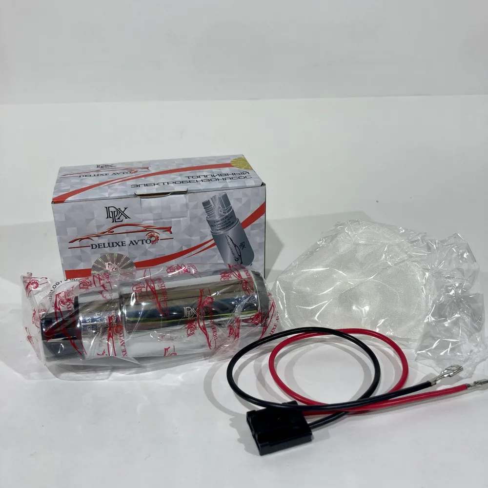 Электробензонасос топливный DLX 2112-1139010-03 комплектация с разъемом и фильтром (1уп. 50шт.)