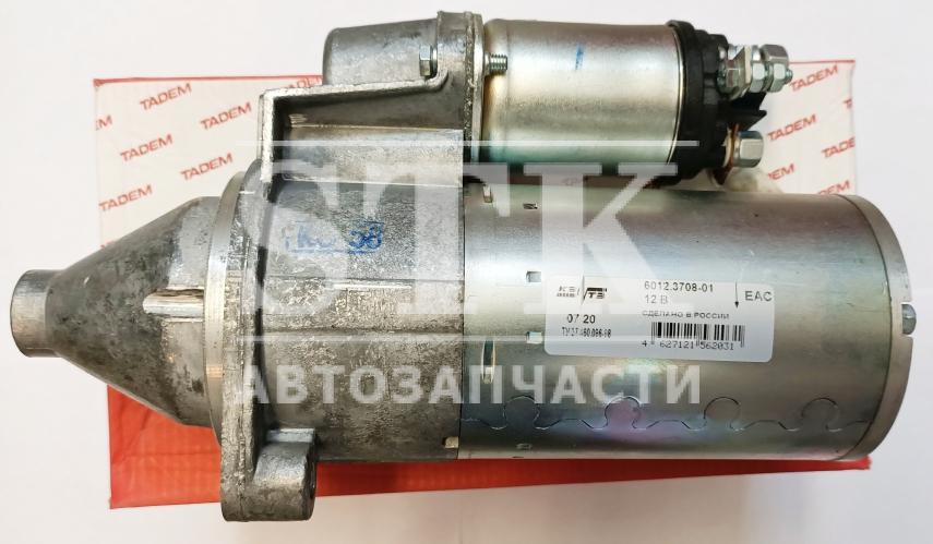 Стартер 6012.3708000-01 ГАЗ-3105, ГАЗ-3104, ГАЗ-31029, ГАЗ-3302 с дв. ГАЗ-V5, типа ЗМЗ-406.10Р4 и их модификациями. 2kw Новый Образец