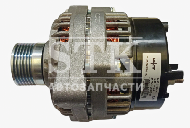 Генератор 9402.3701-14 ВАЗ-1117, -1118, -1119 (Калина), ВАЗ-2170, -2171, -2172 (Приора Люкс), ВАЗ-2190 (Гранта) 115А