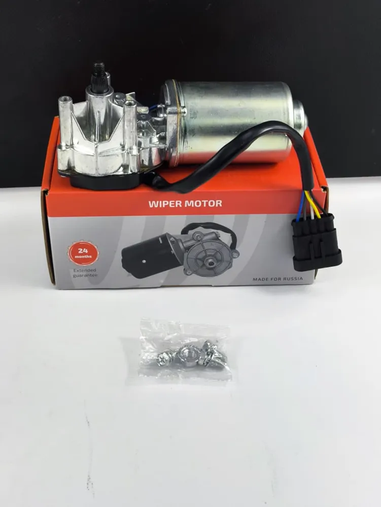 Моторедуктор стеклоочистителя (евро фишка, вал 12 мм) 2110