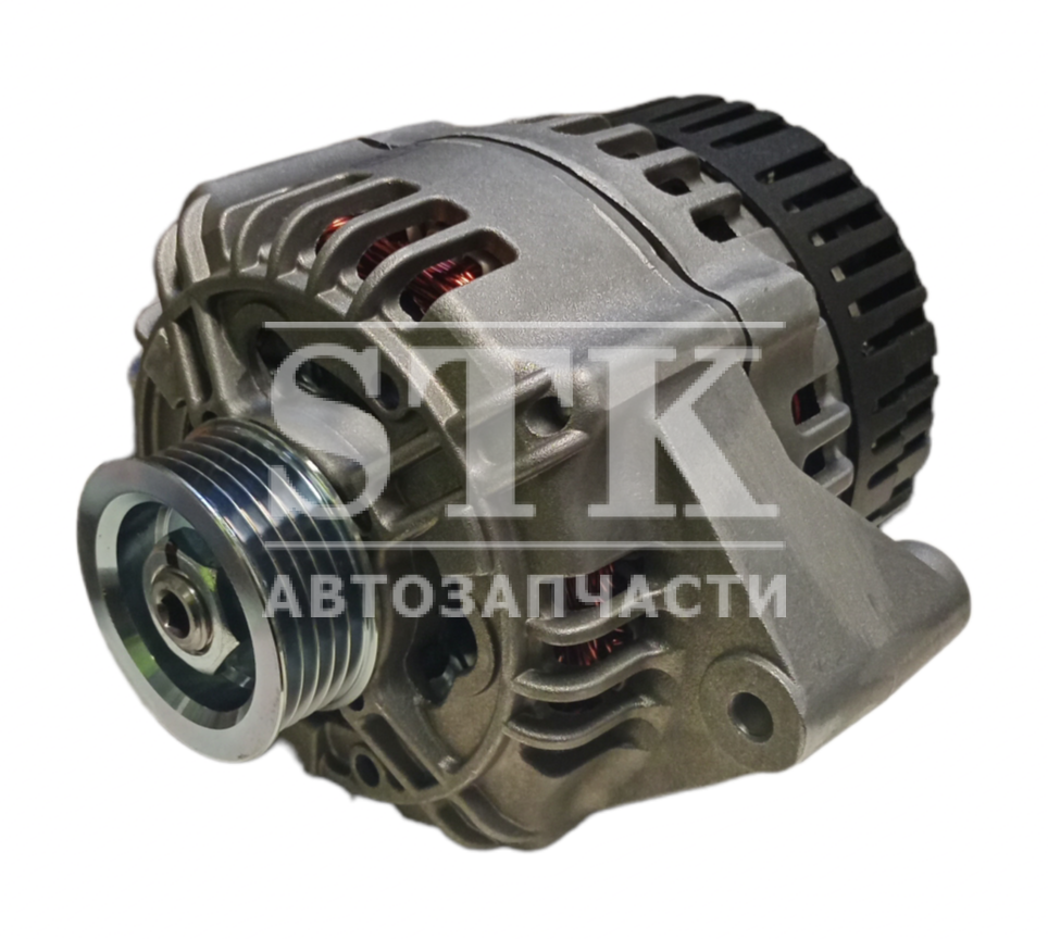 Генератор Применятся для ам ВАЗ 2123 Chevy Niva (произв. С 09.2003г.), по лицензии фирмы ISKRA (14 В, 80 А)