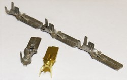 506-03 Контакт штыревой 6,3 под провод сечением 2,5-4 мм2