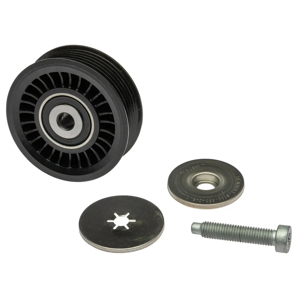 Ролик привода ремня Лада Largus(12-) 1.4/1.6 16V без кроншт.(без ГУР) (только ролик) Автопараллель 8200663046 (1уп.50шт).